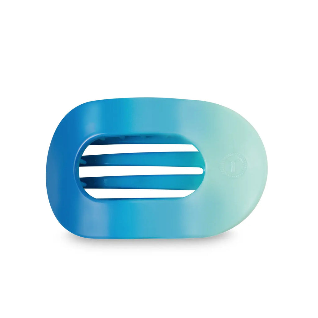 Medium flat round hair clip